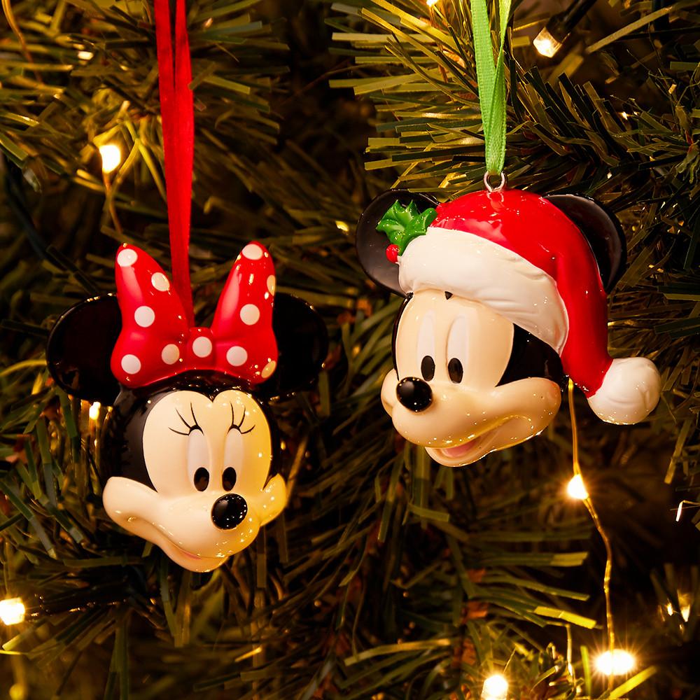 Primark Disney Mickey Mouse Minnie Mouse Hanging Tree Décorations de Noël Lot de 2